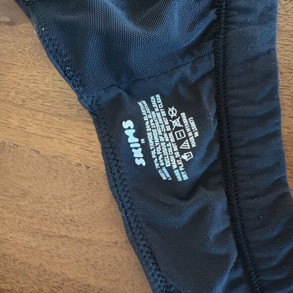Skims fits everybody triangle bra black size M - Picture 2 of 6